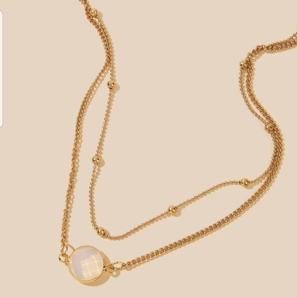 *Gal* Layered Choker Necklace - Picture 4 of 4